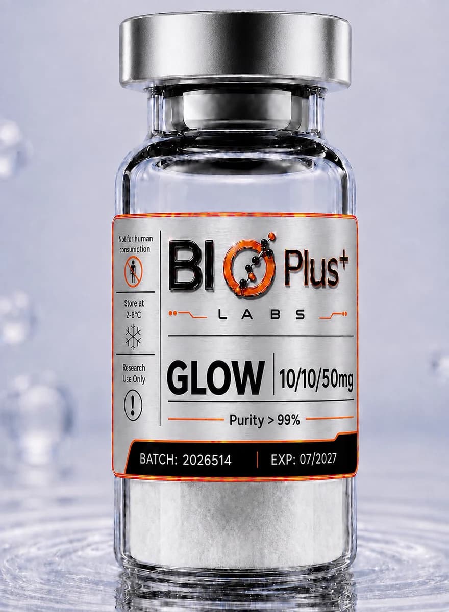 GLOW — BioPlus Labs research vial