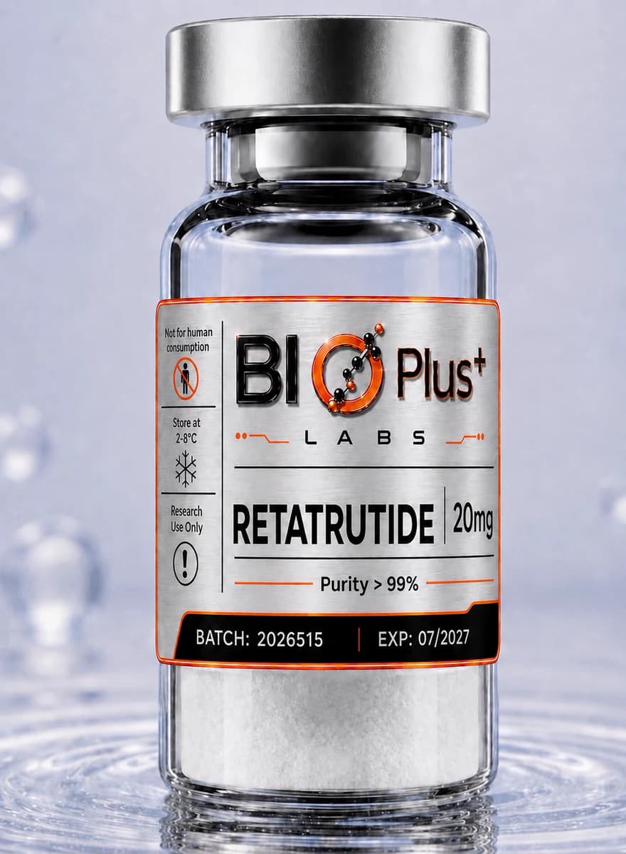 Retatrutide — BioPlus Labs research vial